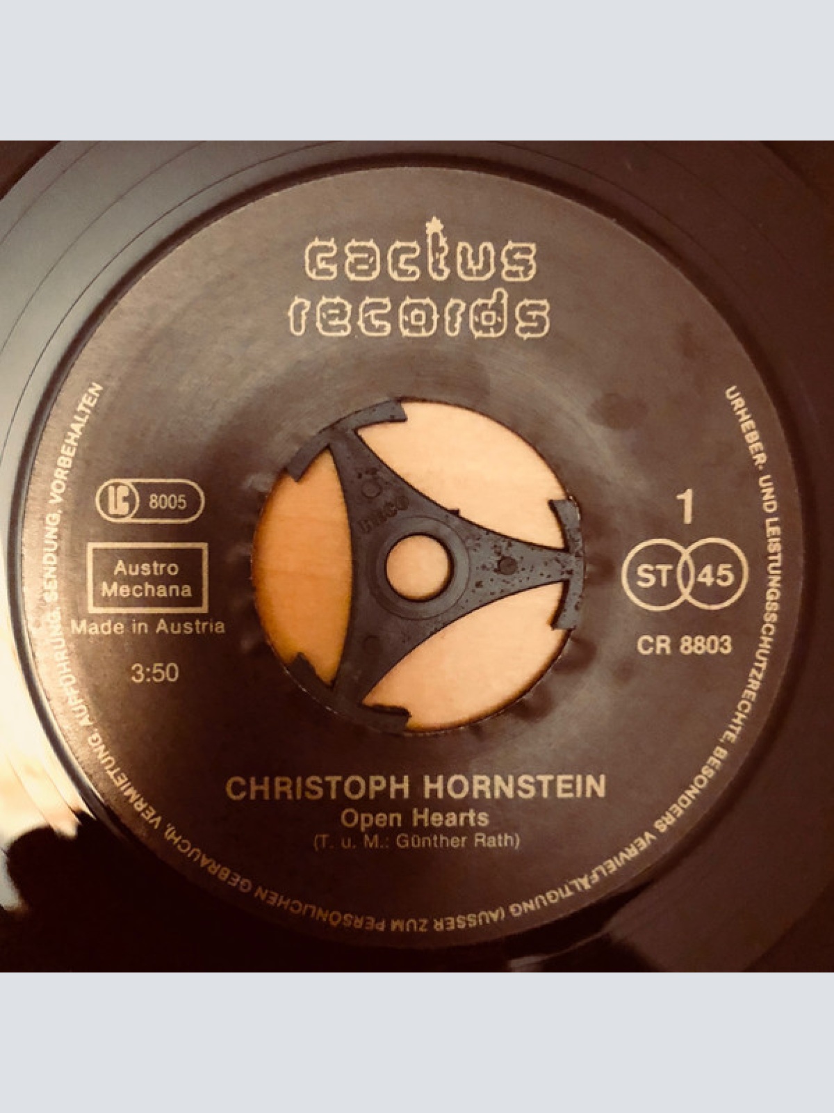 Vinyl / Christoph Hornstein - Open Hearts