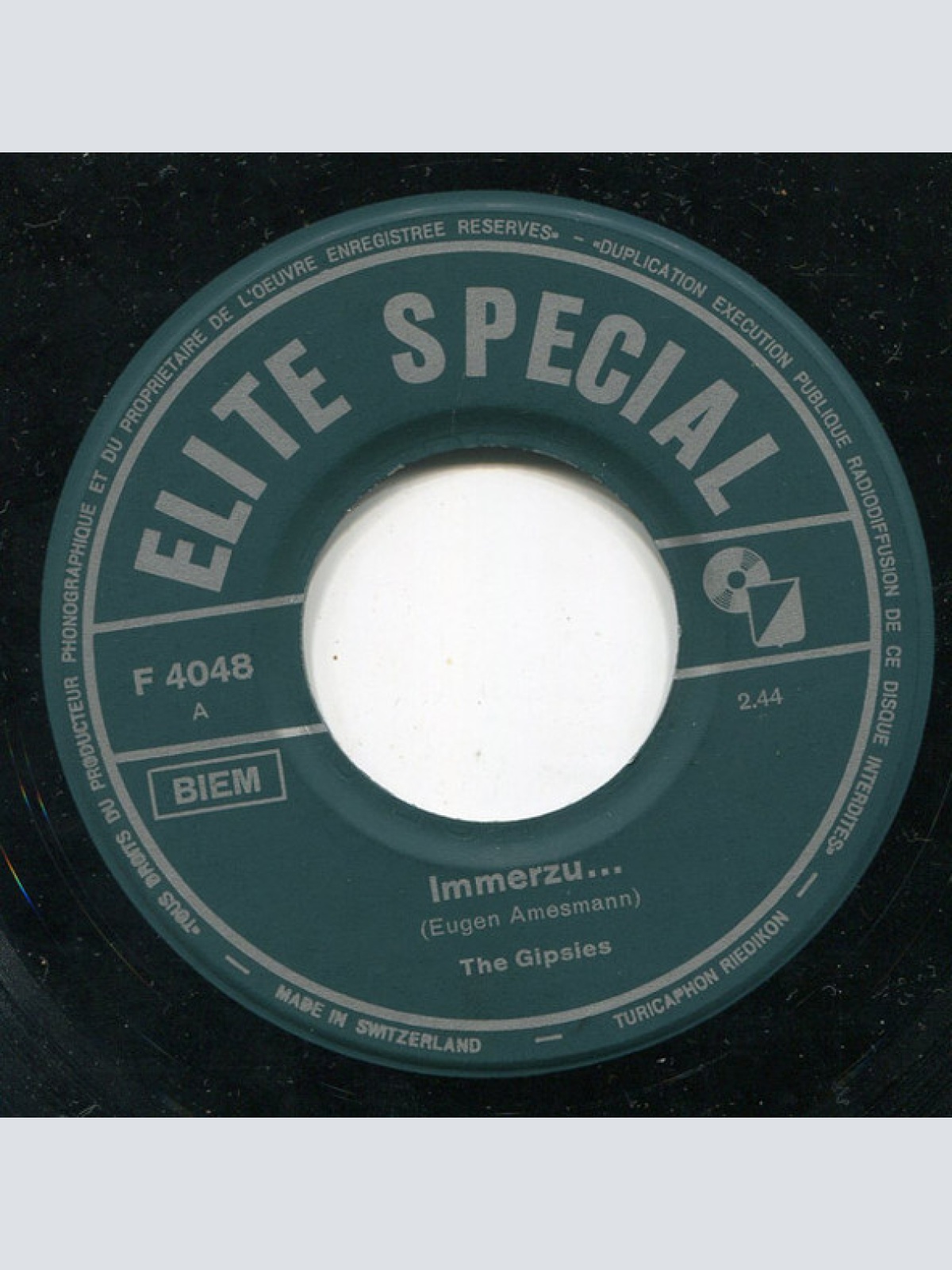 Vinyl / The Gipsies (2) - Immerzu... / Geh Nicht Vorbei