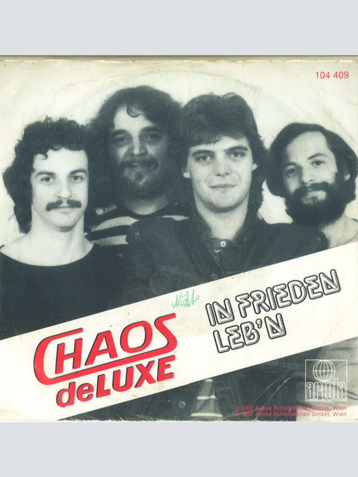 Vinyl / Chaos De Luxe - Sie Ist 16 Jahr'