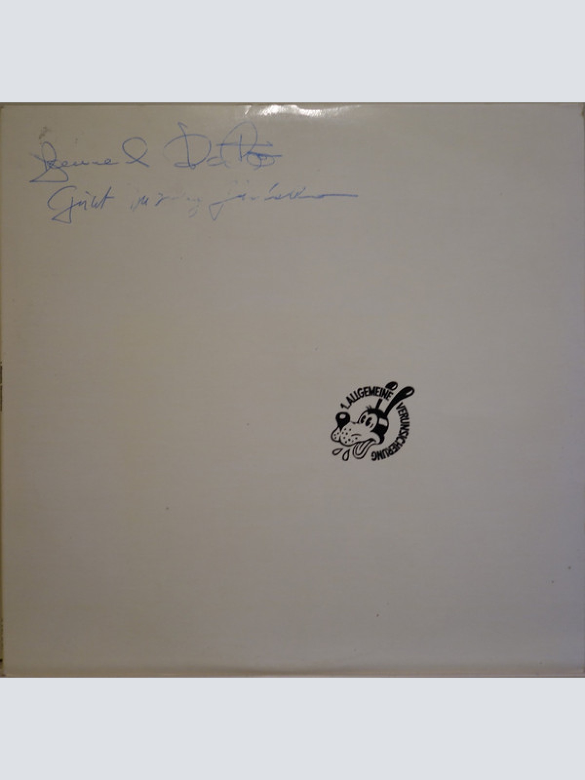 Vinyl / 1. Allgemeine Verunsicherung* - 1. Allgemeine Verunsicherung