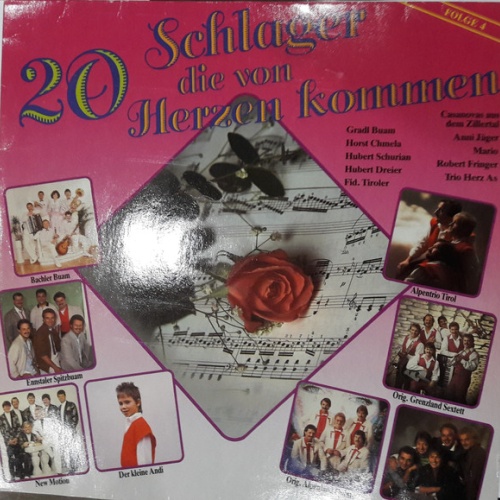 Vinyl / Various - 20 Schlager Die Von Herzen Kommen - Folge 4