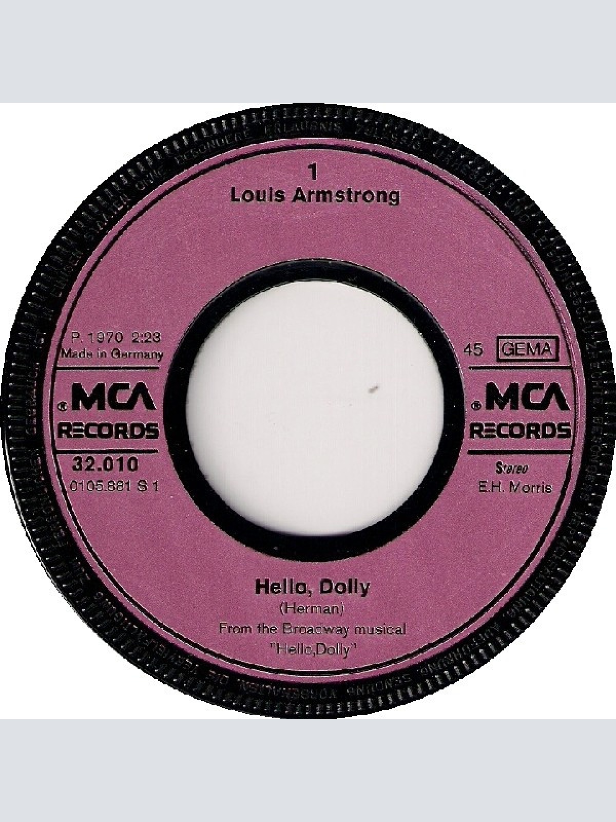 Vinyl / Louis Armstrong - Hello, Dolly!