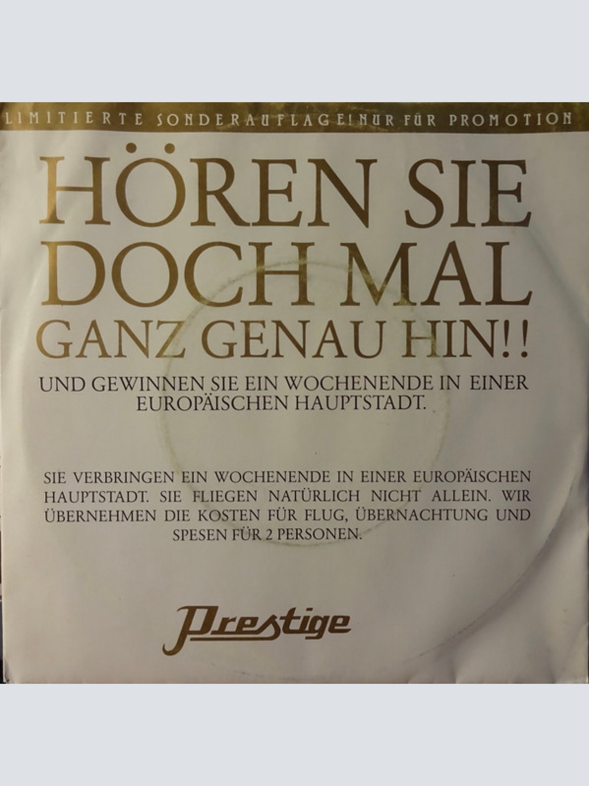 Vinyl / Prestige (11) - Nur Bei Dir