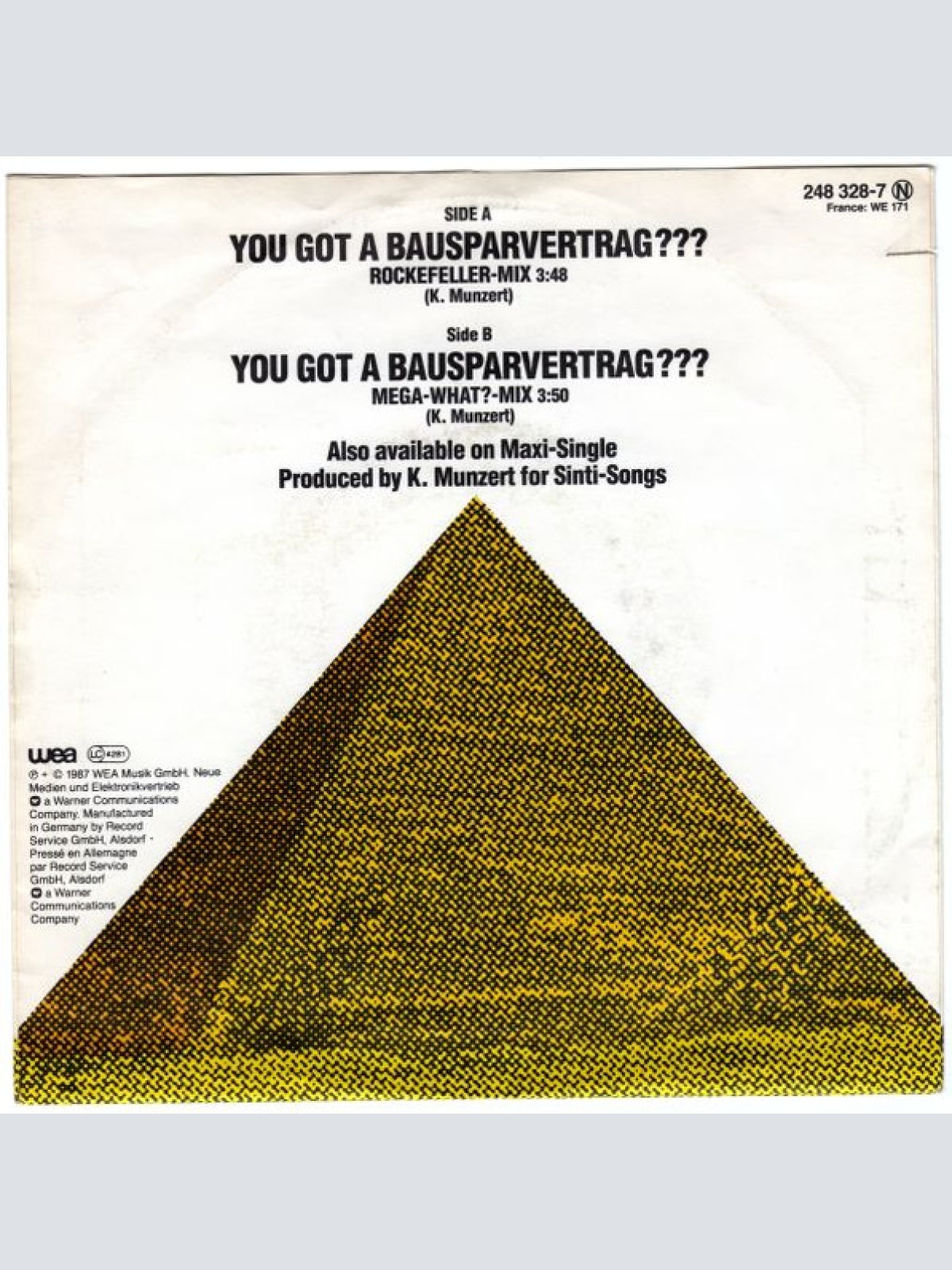 Vinyl / Mega (3) - You Got A Bausparvertrag???