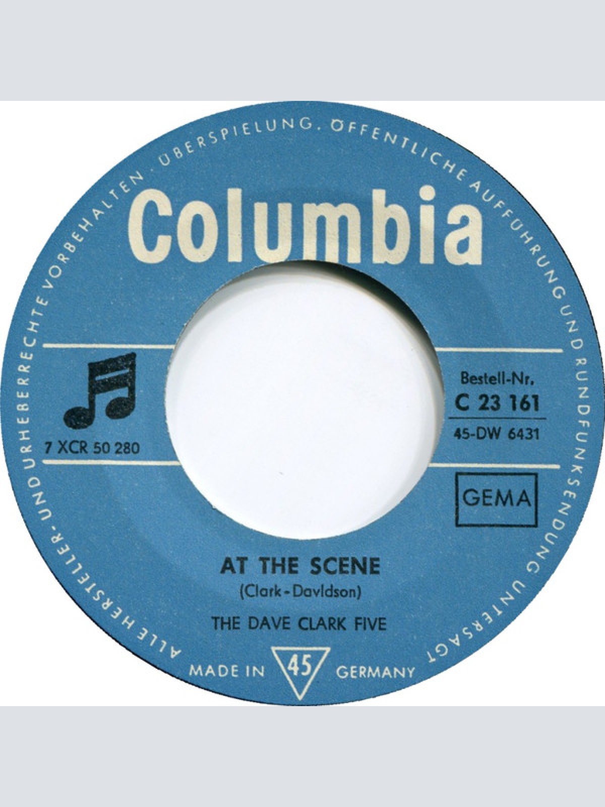 Vinyl / The Dave Clark '5'* - At The Scene / I Miss You