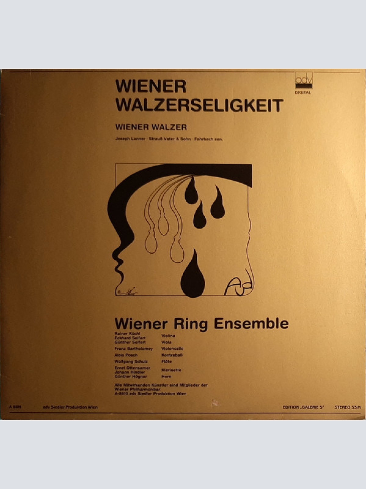 Vinyl / Wiener Ring Ensemble - Wiener Walzerseligkeit