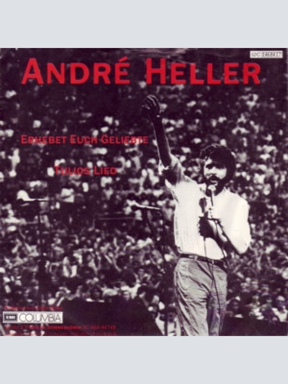 Vinyl / André Heller - Erhebet Euch Geliebte / Tulios Lied