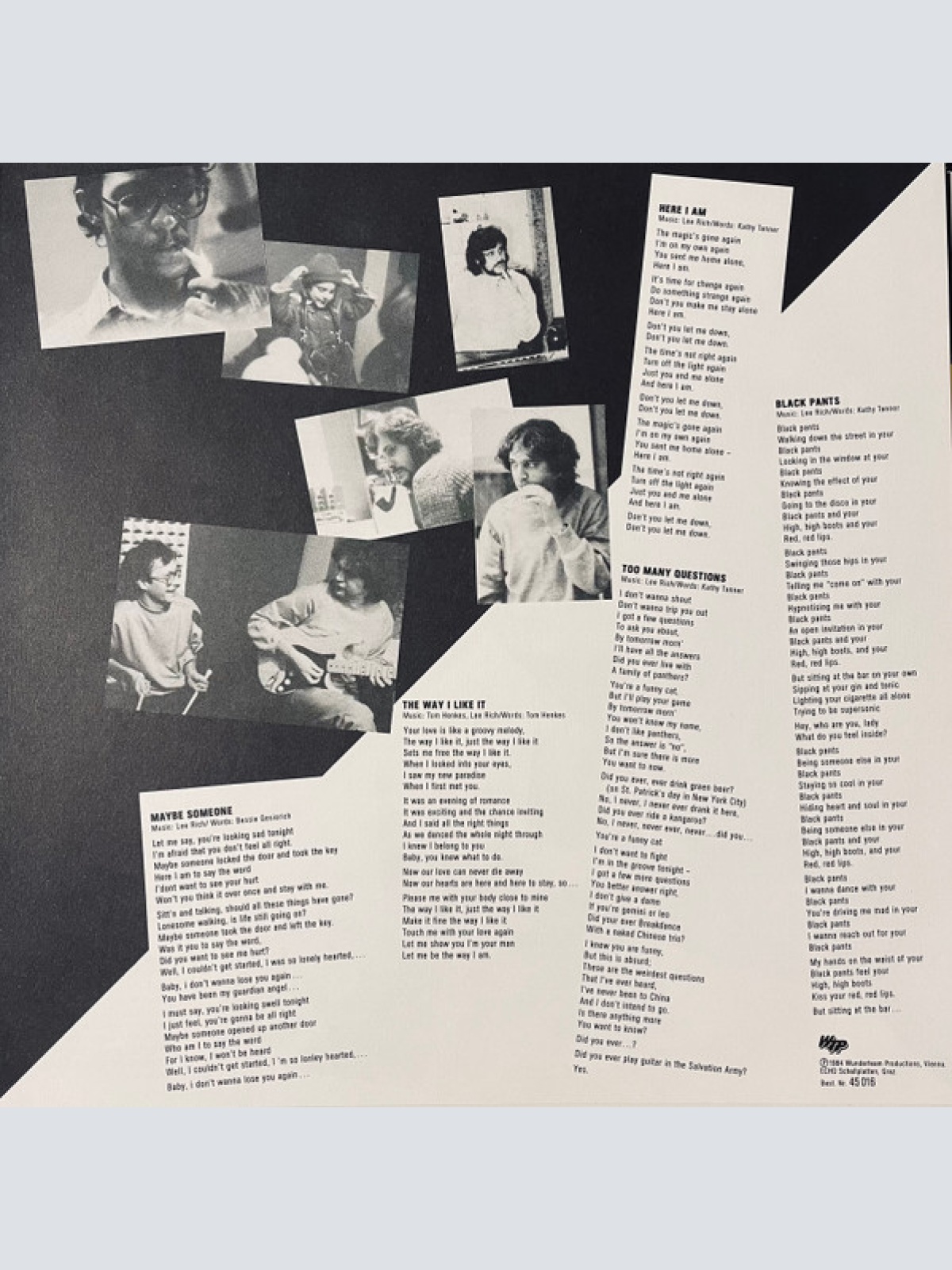 Vinyl / Lee Rich & Company - Here I Am