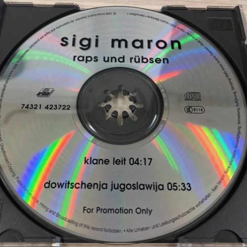 CD / Sigi Maron - Raps Und Rübsen