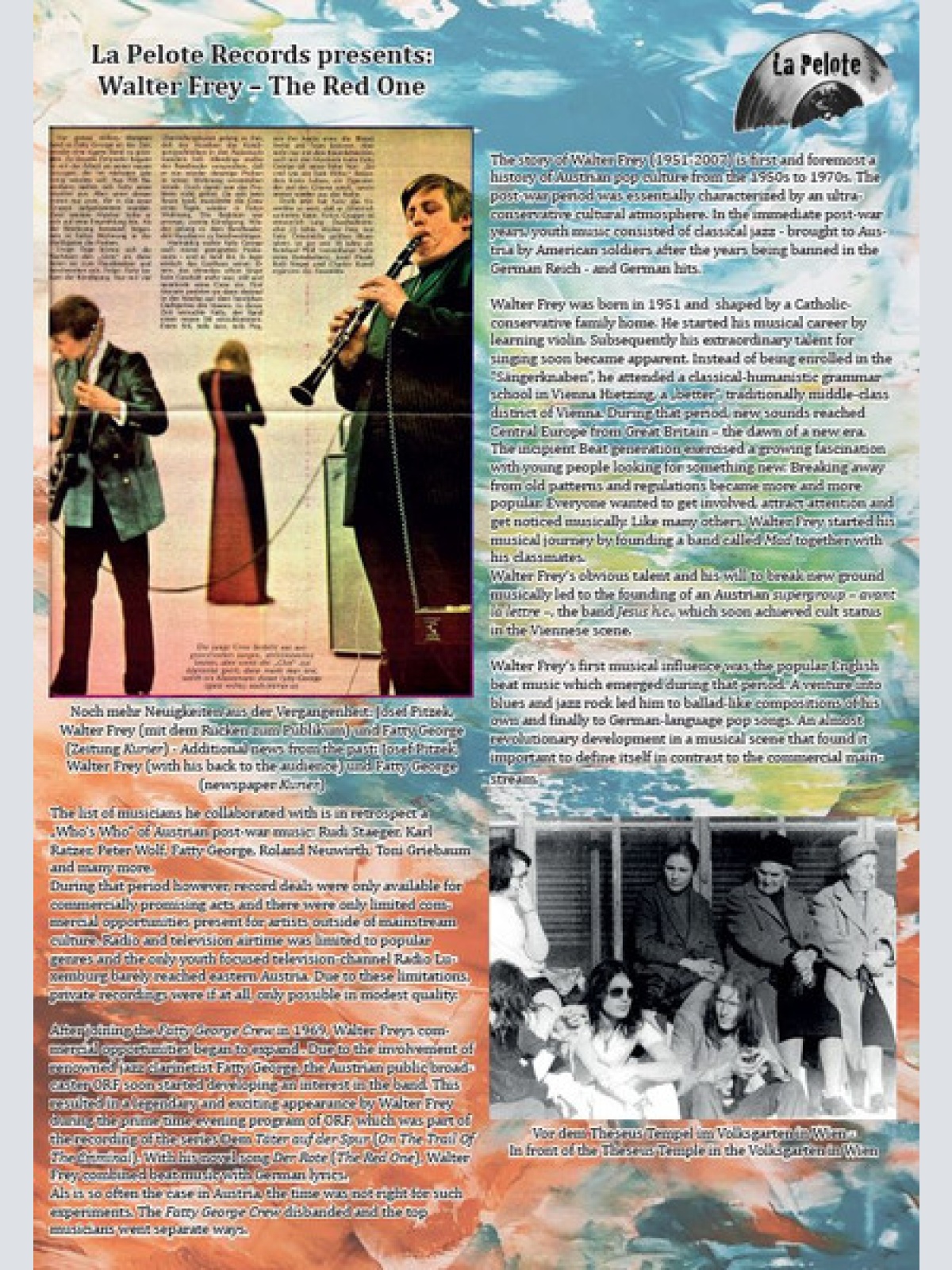 Vinyl / Walter Frey (2) - Der Rote