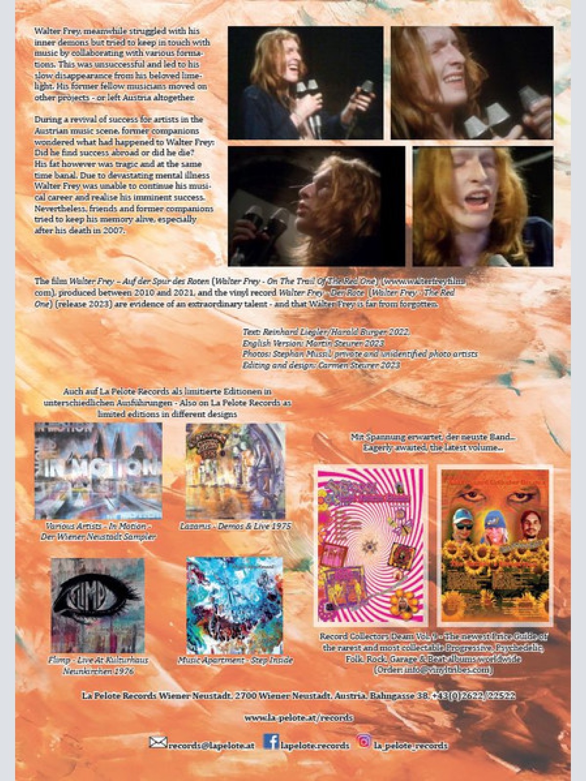 Vinyl / Walter Frey (2) - Der Rote