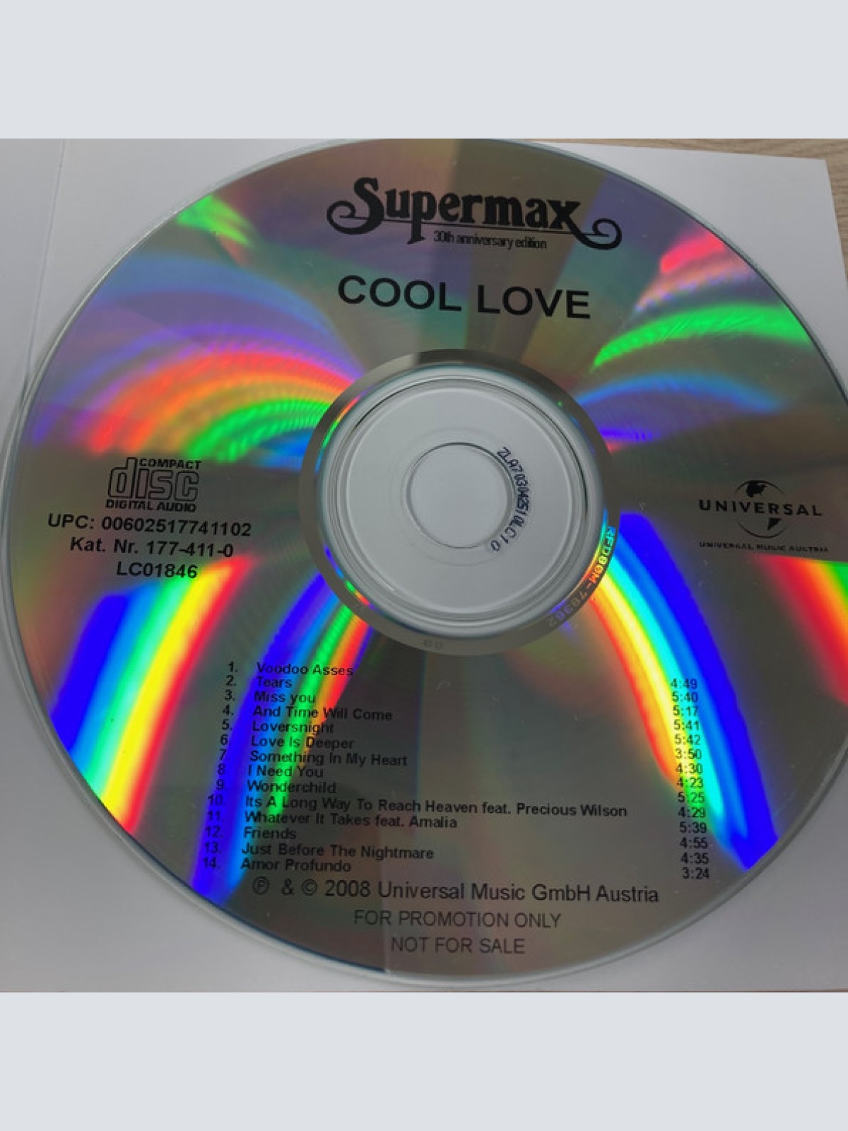 CD / Supermax - Cool Love ( 30th Anniversary Edition)