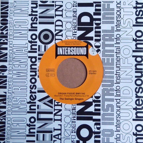 Vinyl / The Swingle Singers* - Organ Fugue BWV 542 / Allegro From Concerto NO.3