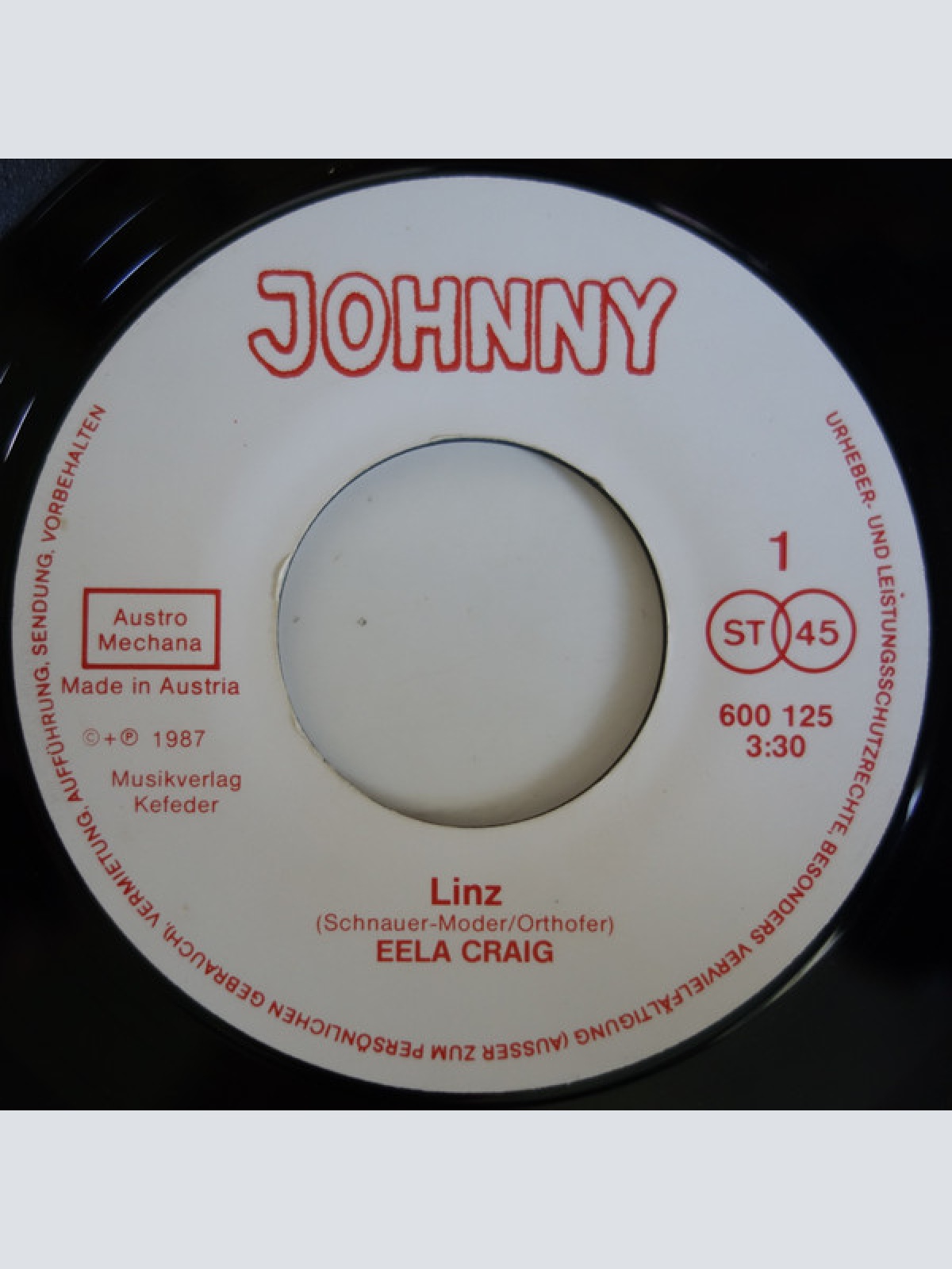 Vinyl / Eela Craig - Linz