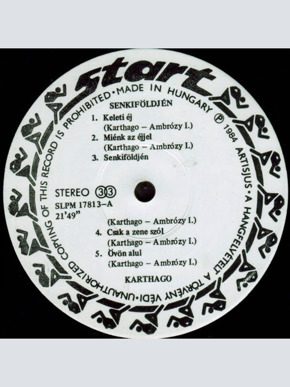 Vinyl / Karthago (2) - Senkiföldjén