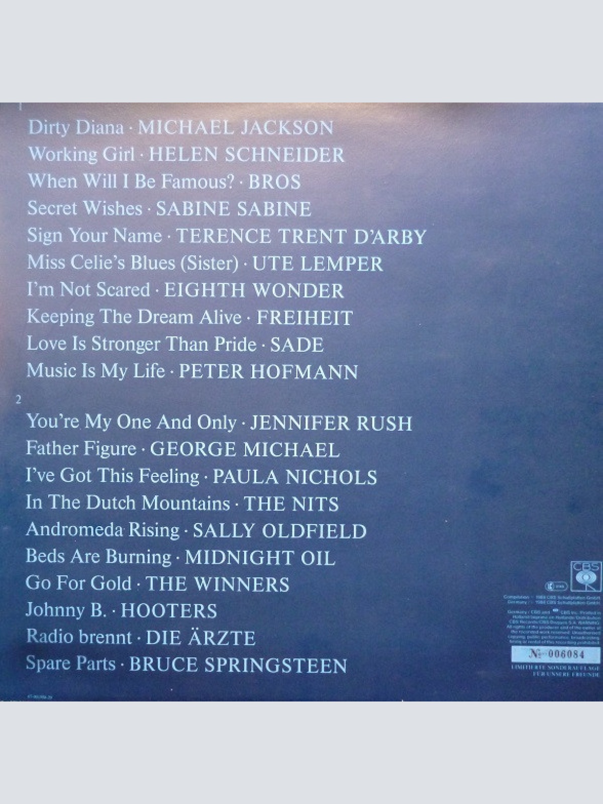 Vinyl / Various - Danke '88