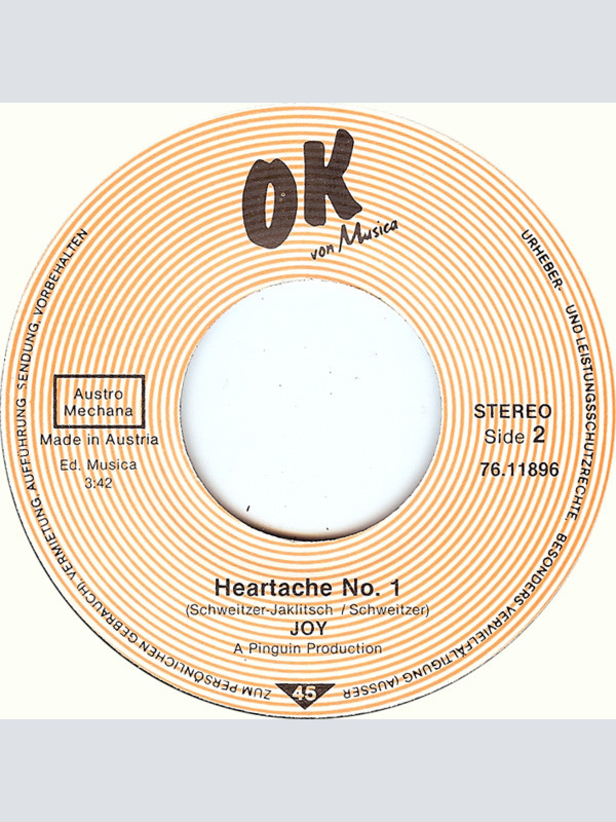 Vinyl / Joy (9) - Touch By Touch