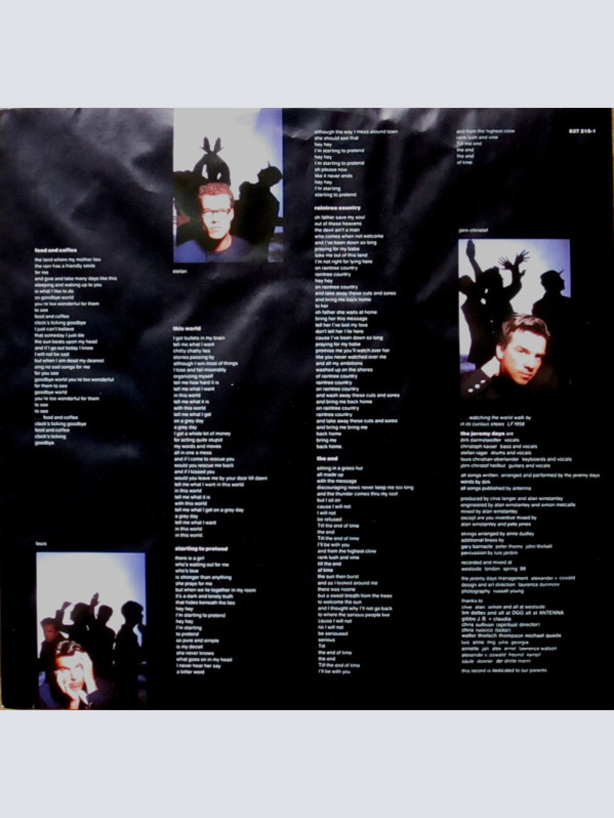 Vinyl / The Jeremy Days - The Jeremy Days