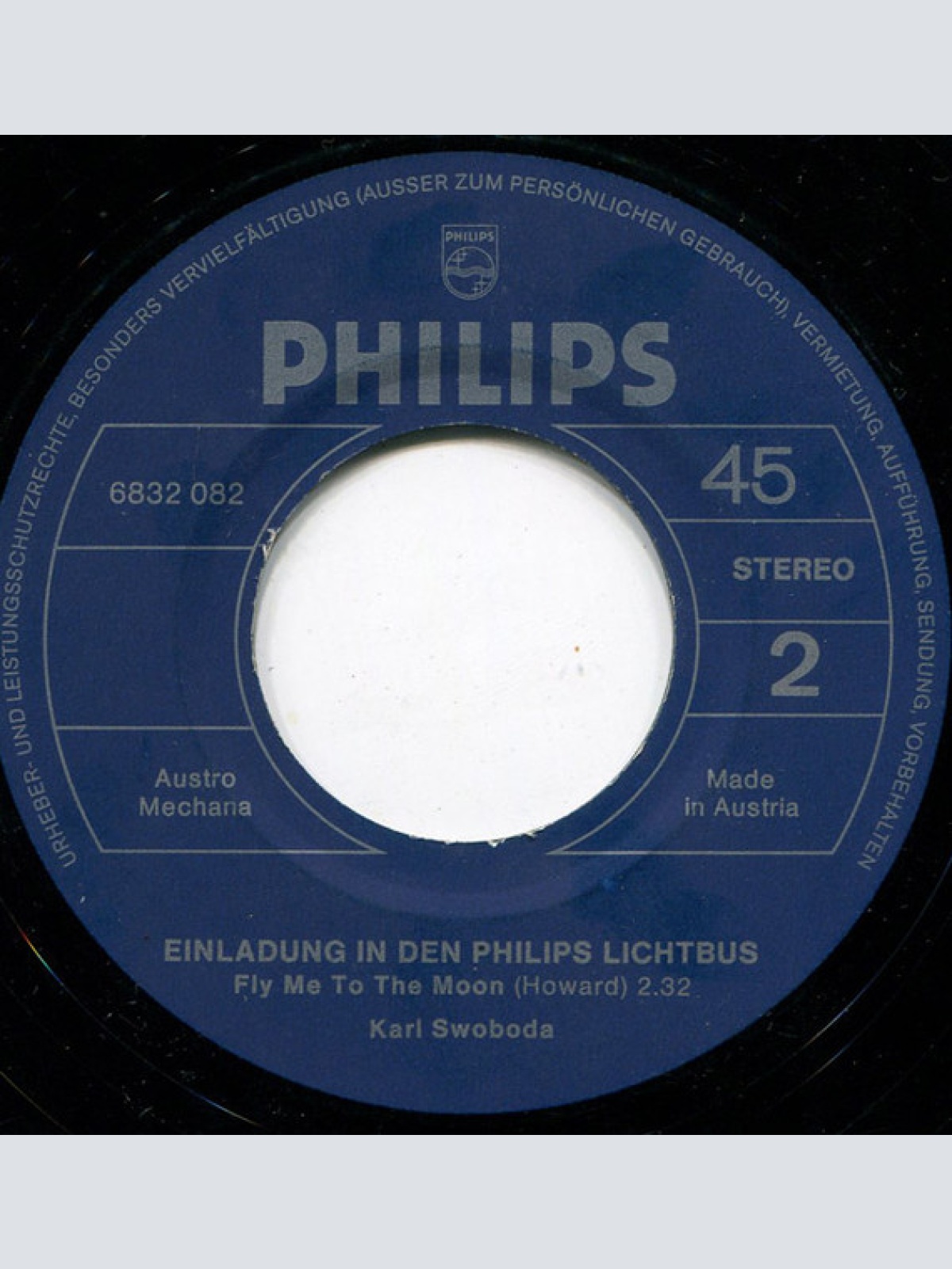 Vinyl / Karl Swoboda - Einladung In Den Philips Lichtbus
