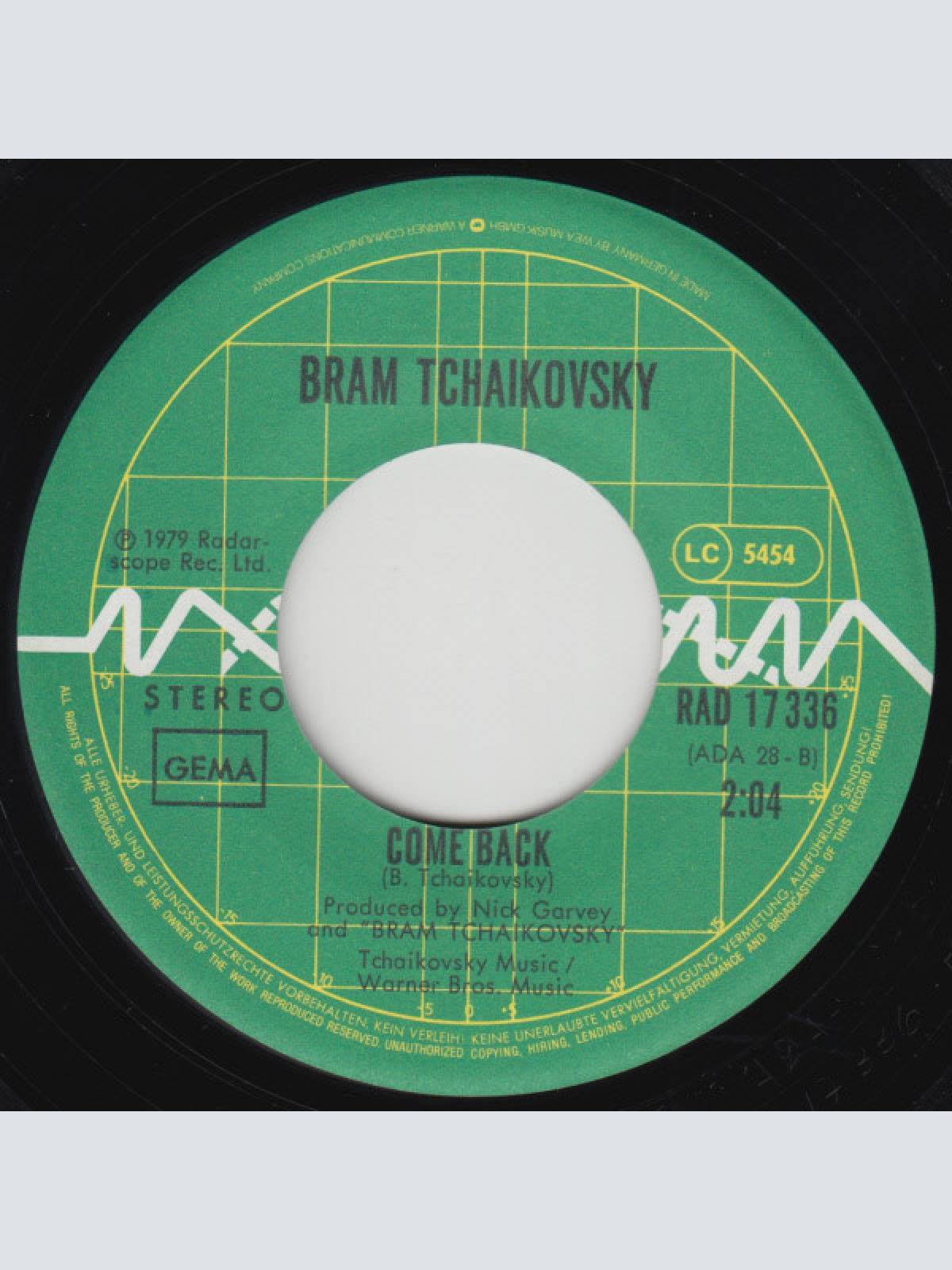 Vinyl / Bram Tchaikovsky - Girl Of My Dreams