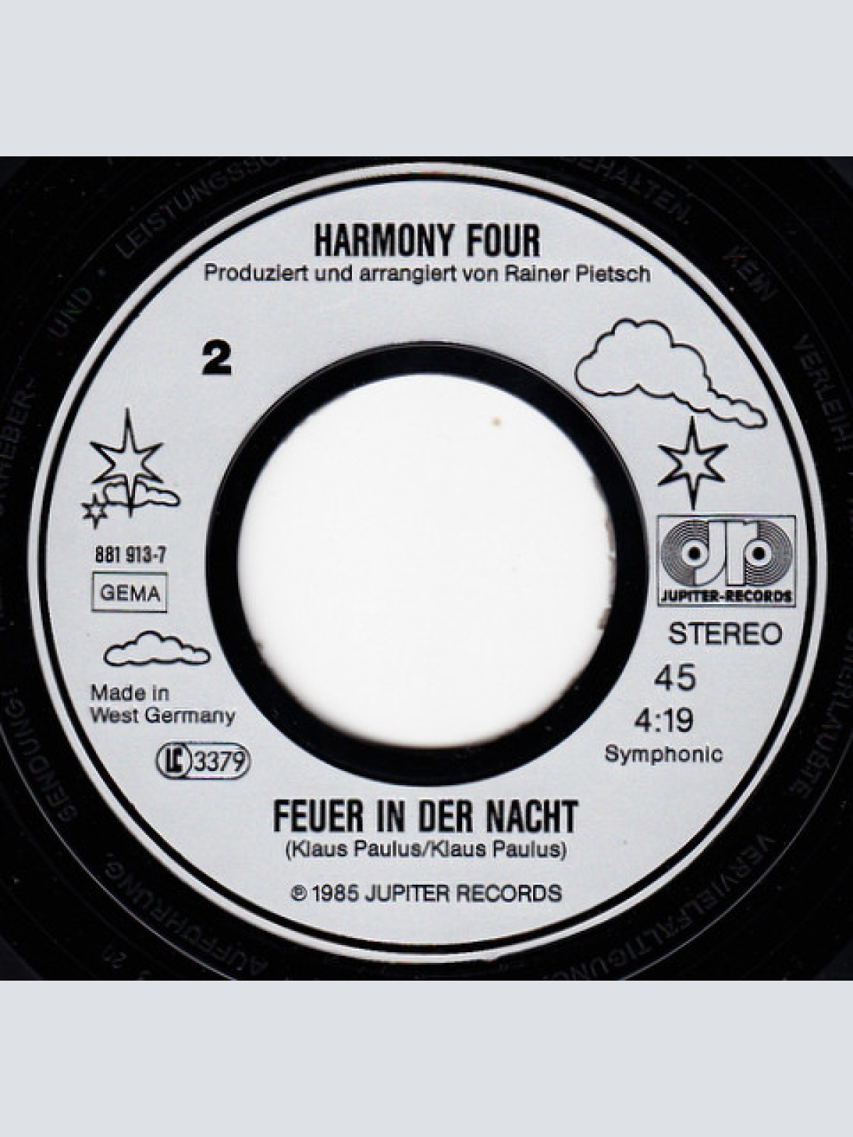 Vinyl / Harmony Four - Immer Wieder Brauch' Ich Dich
