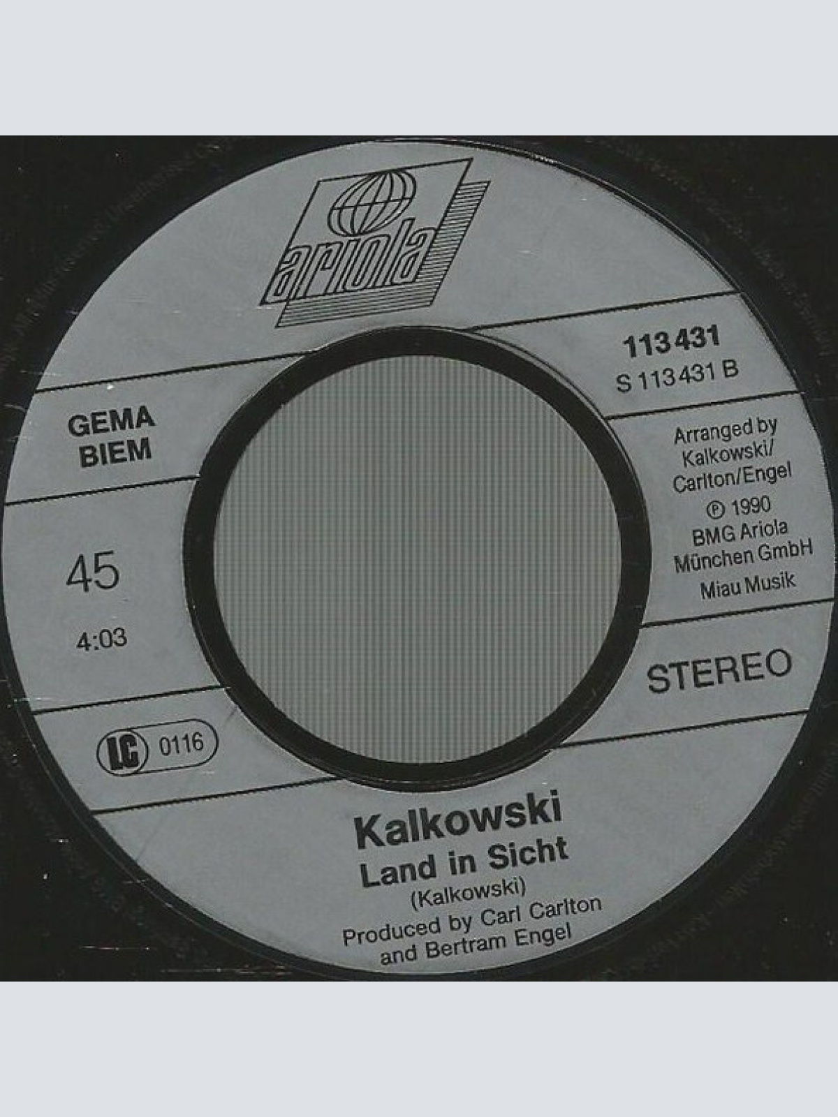 Vinyl / Kalkowski* - Sturm