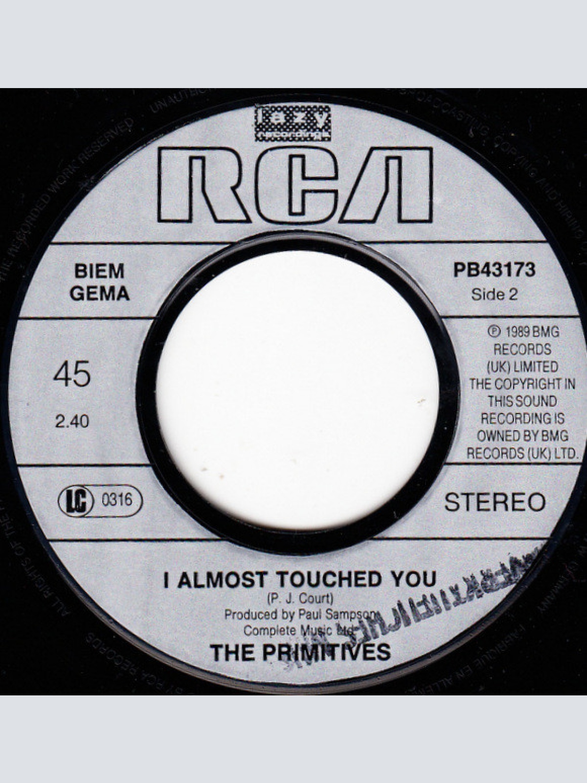 Vinyl / The Primitives - Secrets