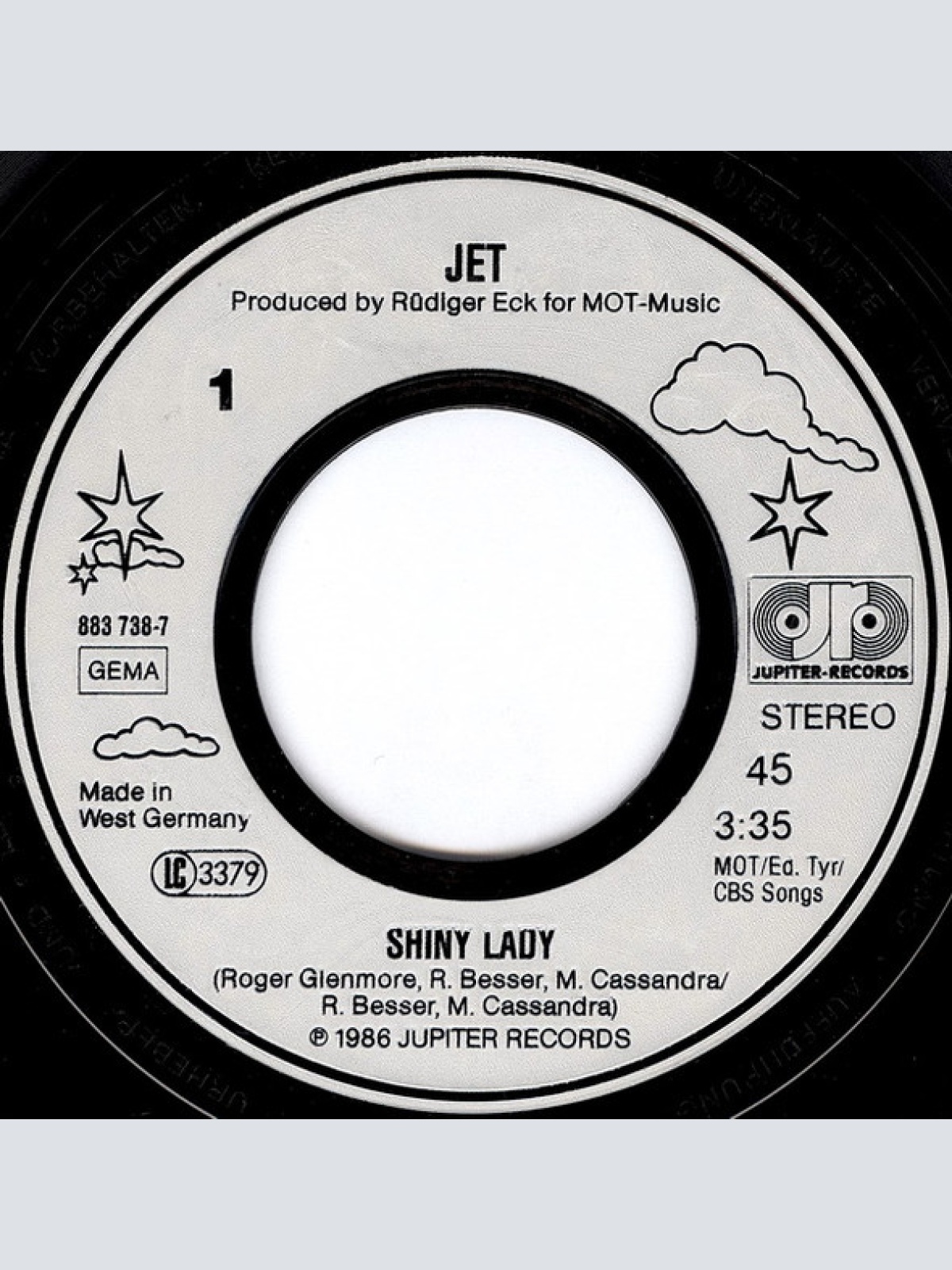 Vinyl / Jet (18) - Shiny Lady