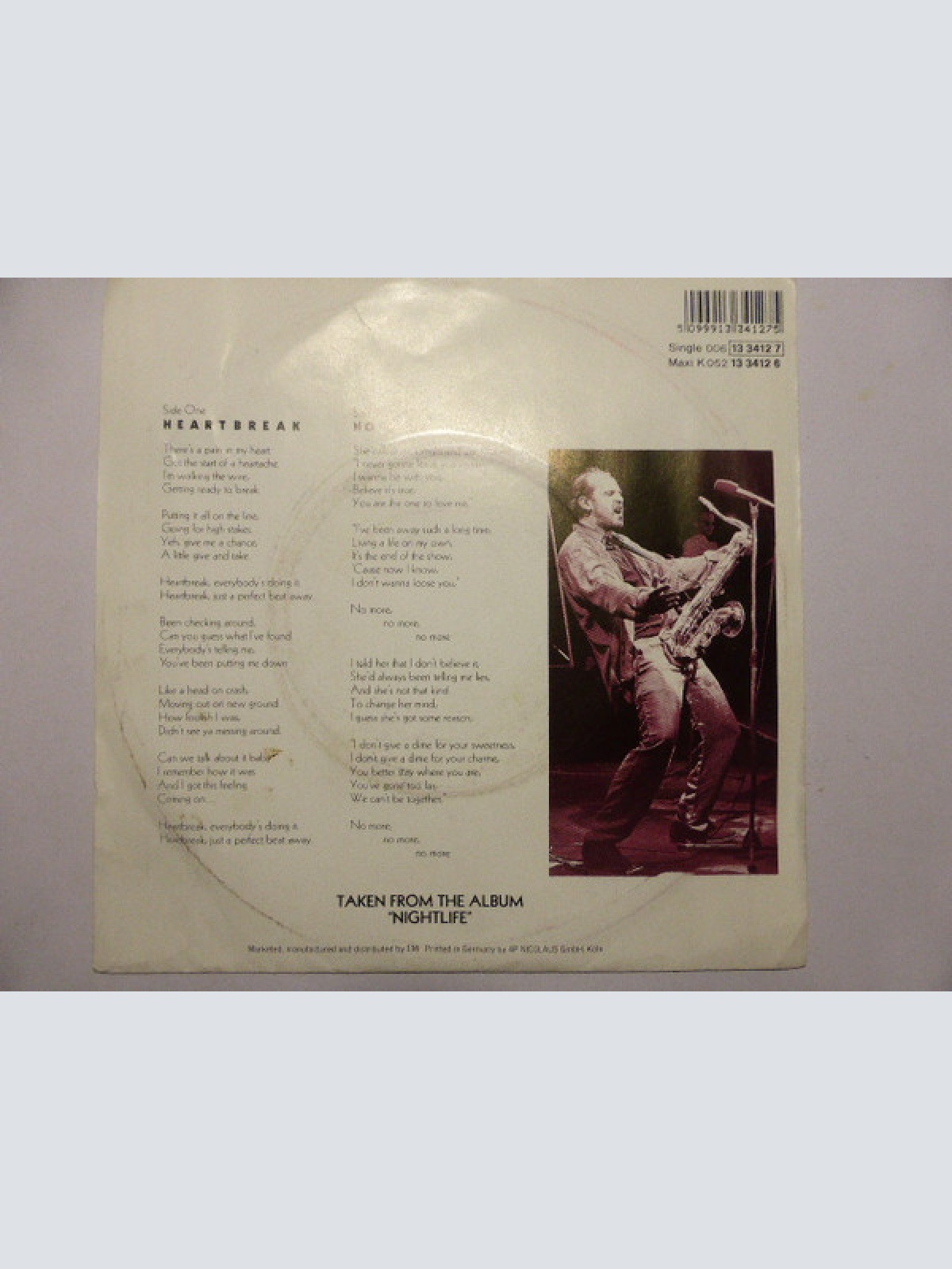 Vinyl / Nazz Nasko - Heartbreak