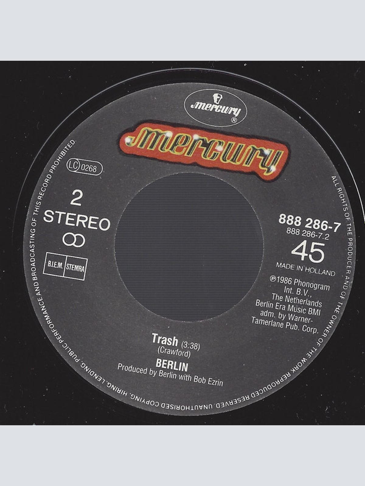 Vinyl / Berlin - You Don't Know