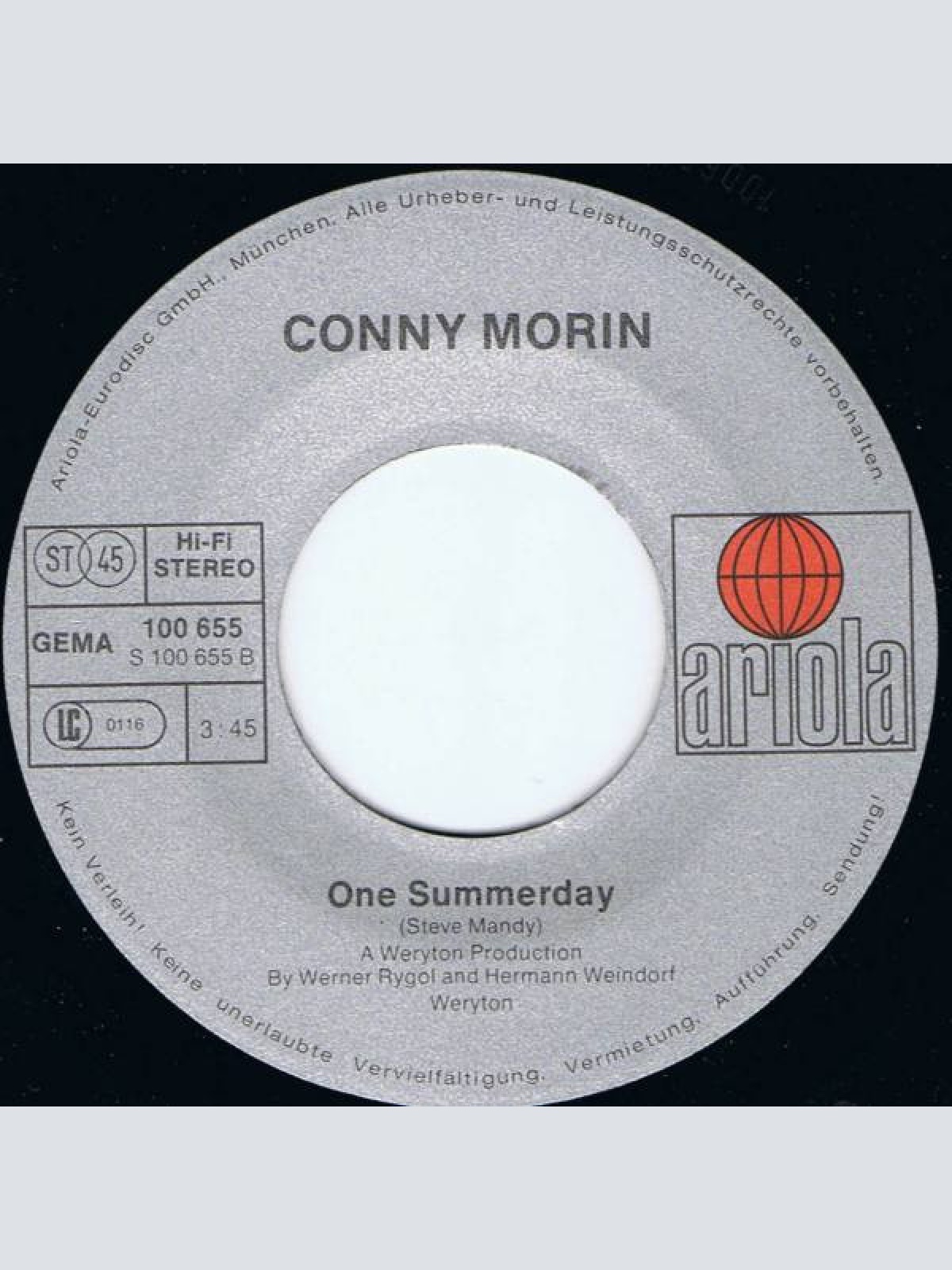 Vinyl / Conny Morin - With The Birds