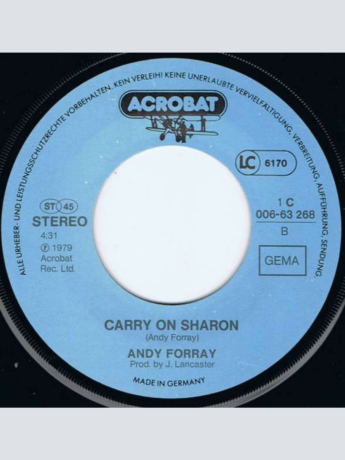 Vinyl / Andy Forray - Drac's Back