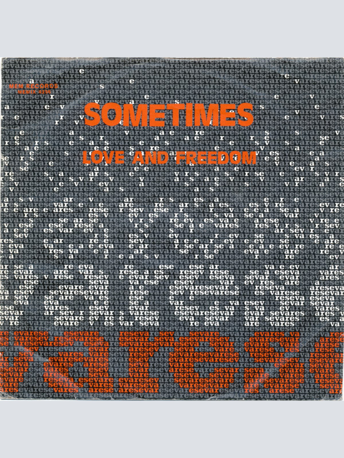 Vinyl / Varese - Sometimes