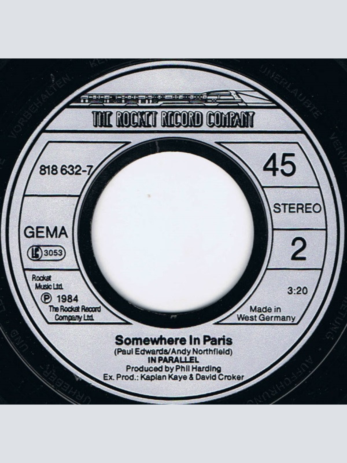 Vinyl / In Parallel - Reduced To Tears