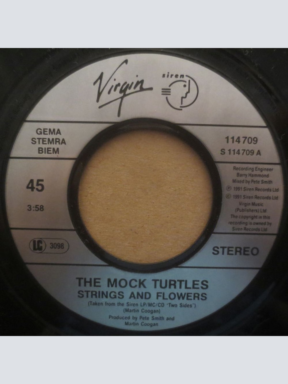 Vinyl / The Mock Turtles - Strings And Flowers