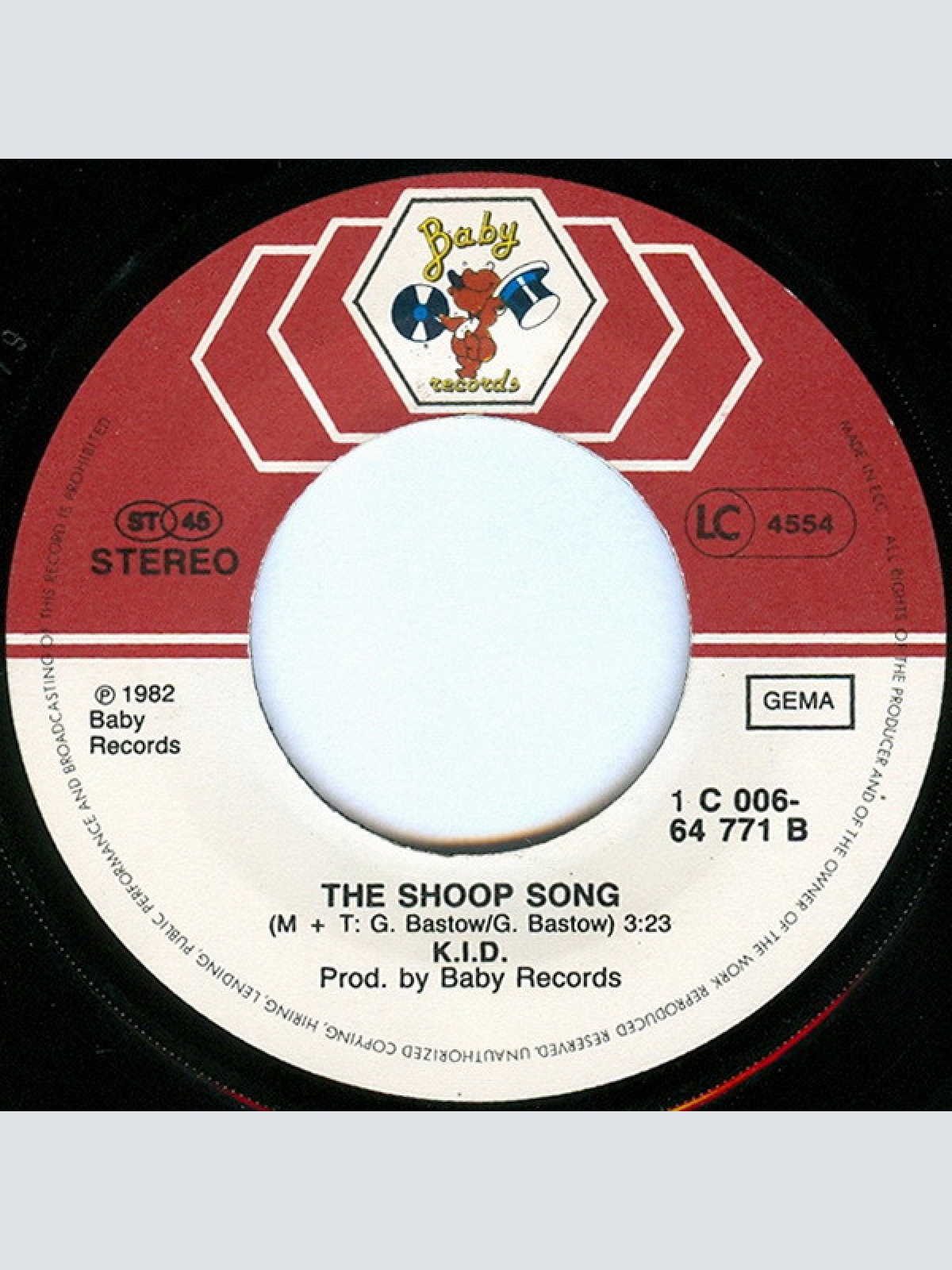 Vinyl / K.I.D. - I Wanna Piece Of The Action