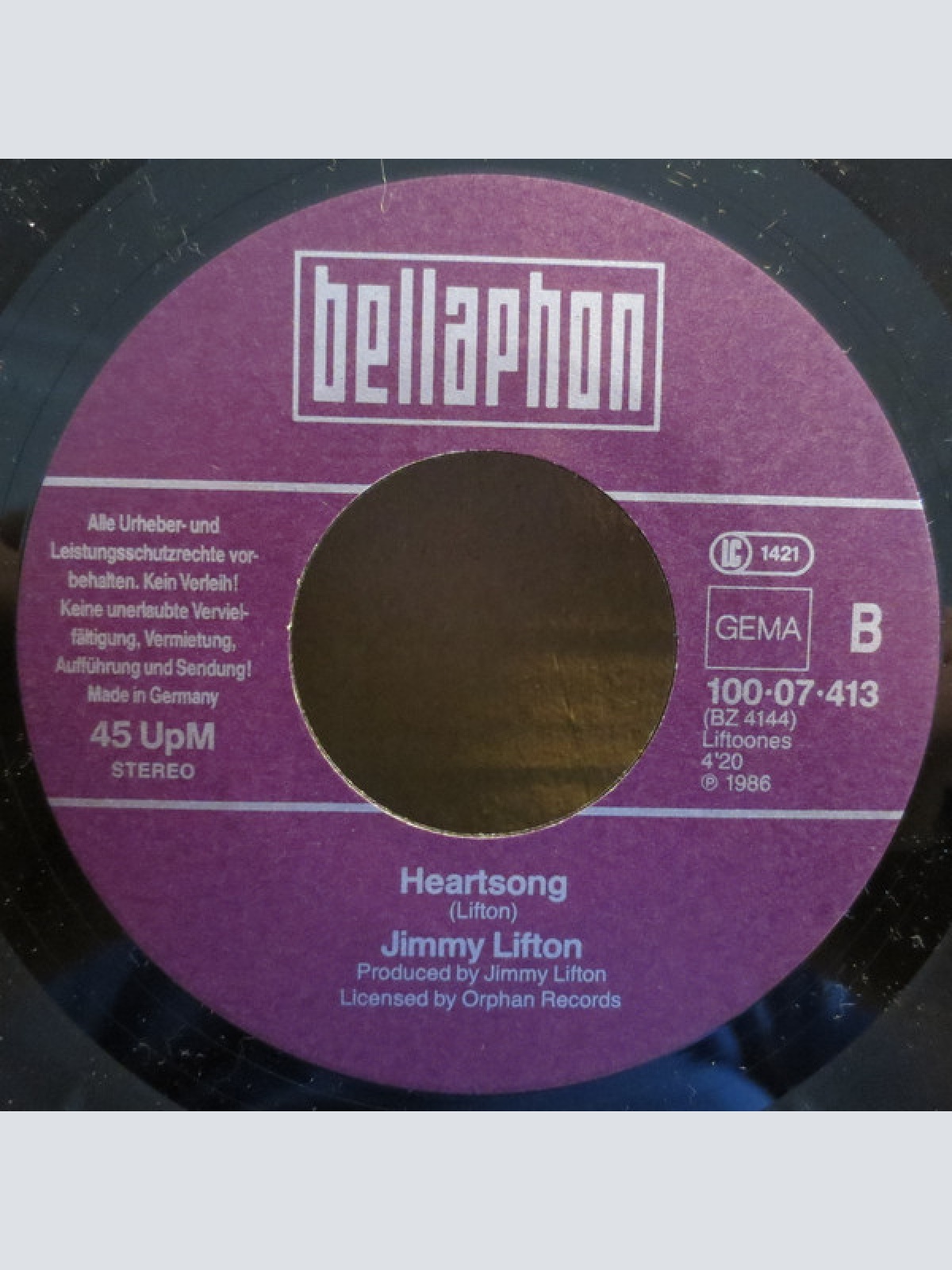 Vinyl / Jimmy Lifton - I'm A Man