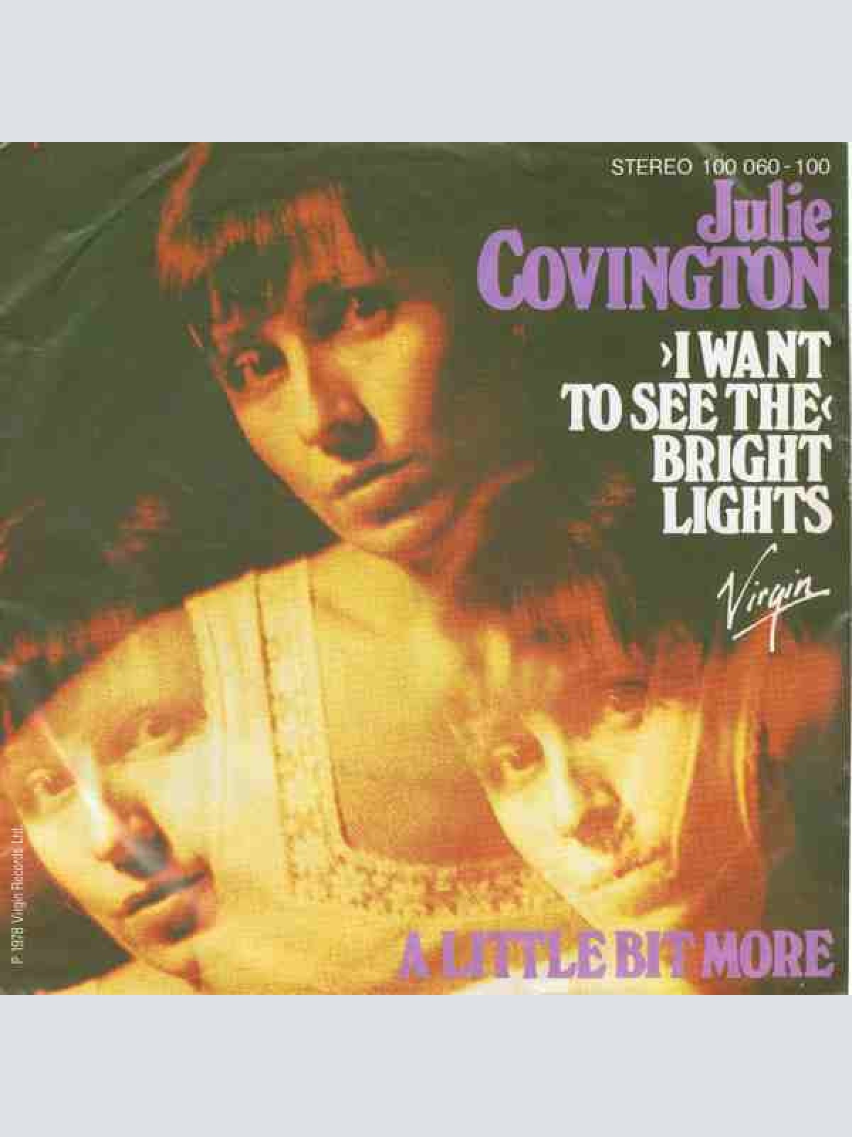 Vinyl / Julie Covington - (I Want To See The) Bright Lights