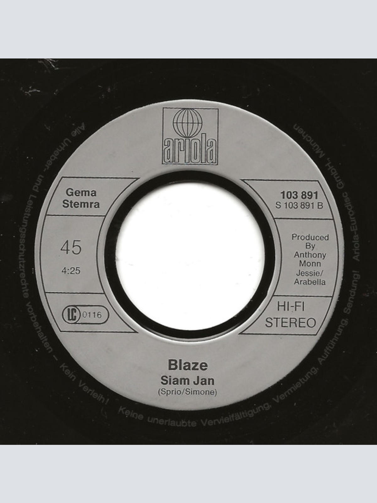 Vinyl / Blaze (4) - Heya Heya