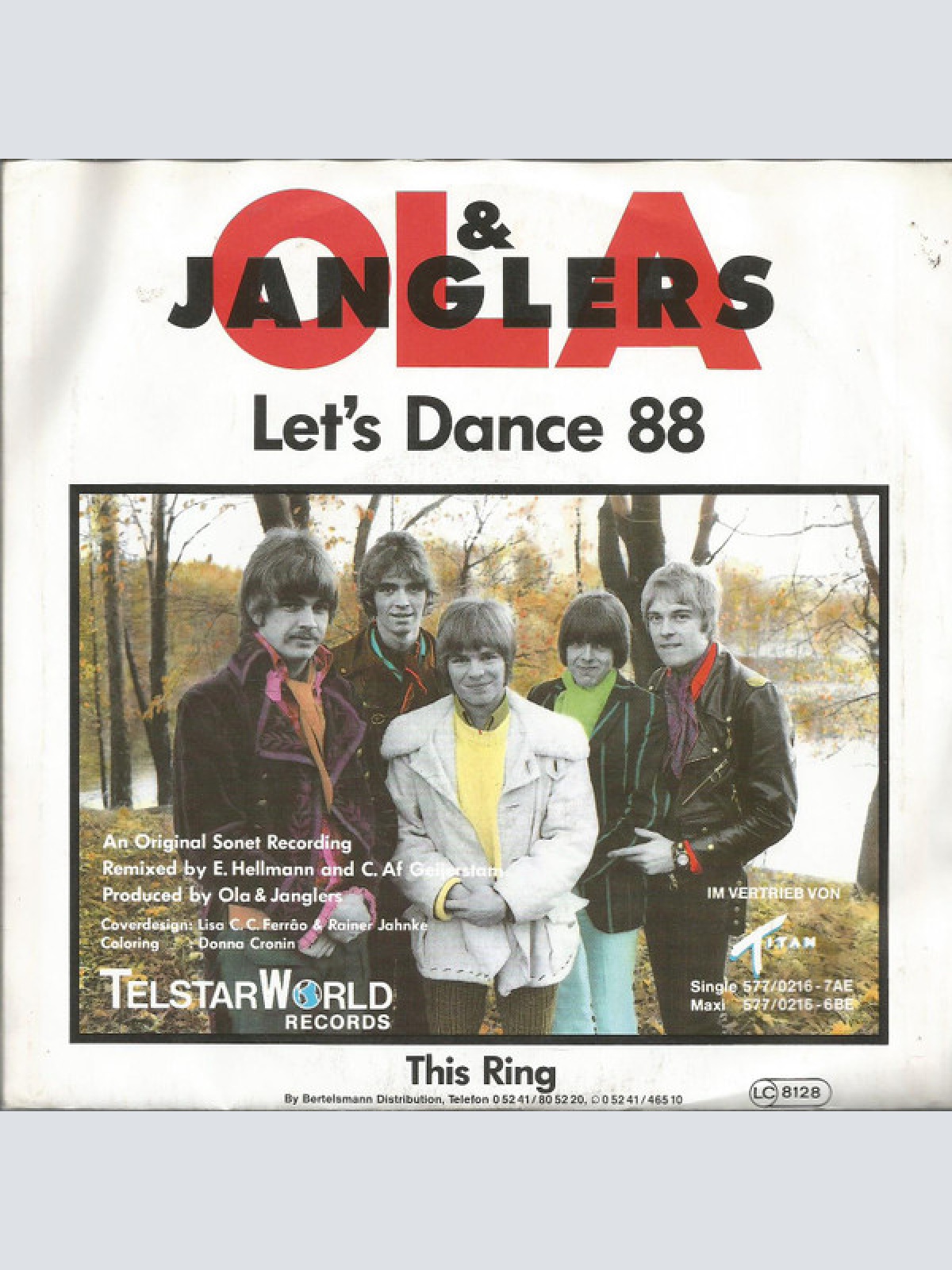Vinyl / Ola & The Janglers - Let's Dance 88