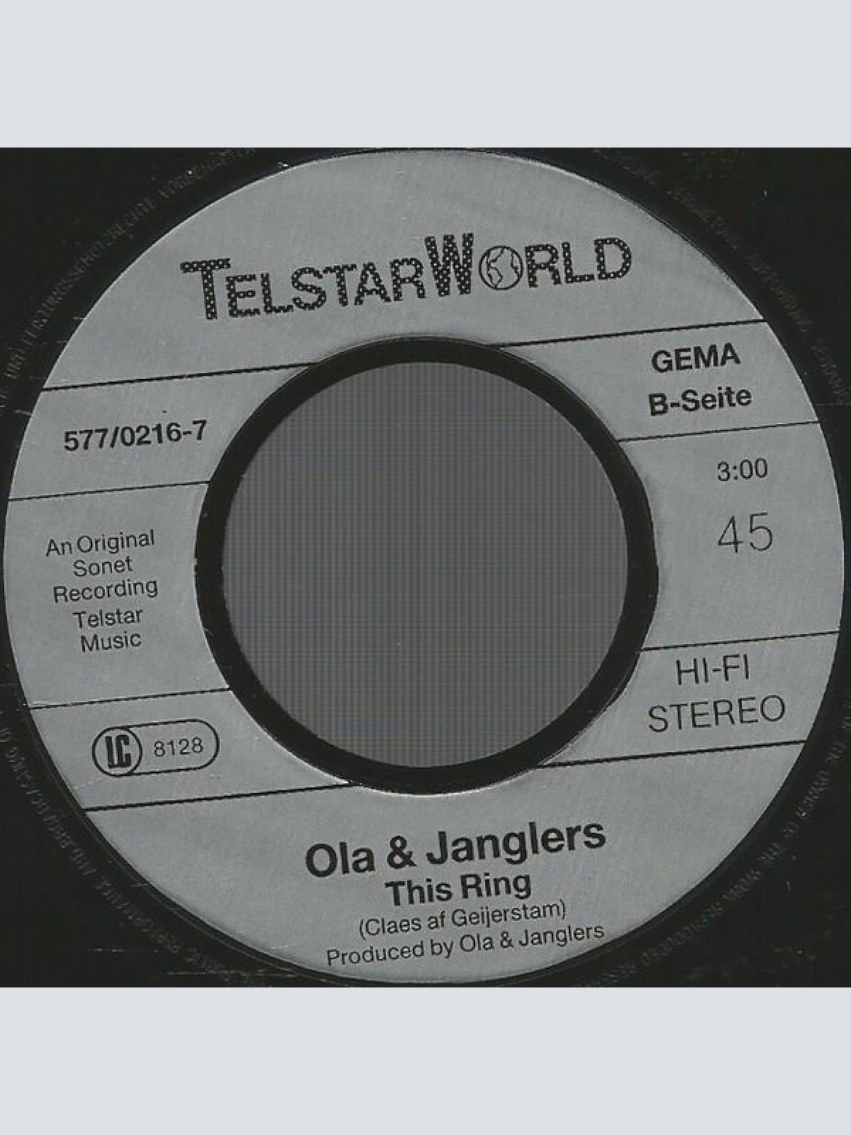Vinyl / Ola & The Janglers - Let's Dance 88