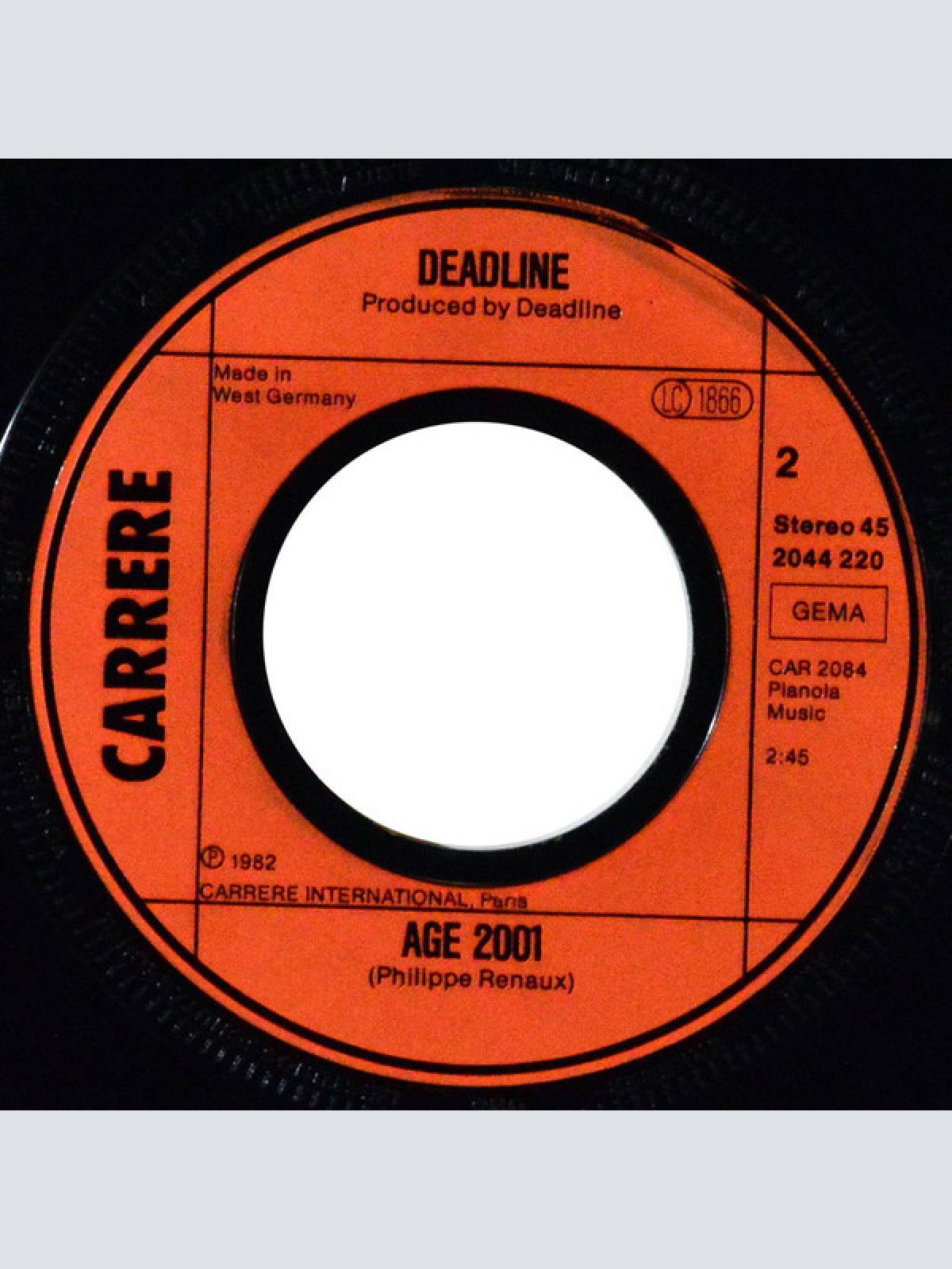 Vinyl / Deadline (2) - Megatron Man / Age 2001