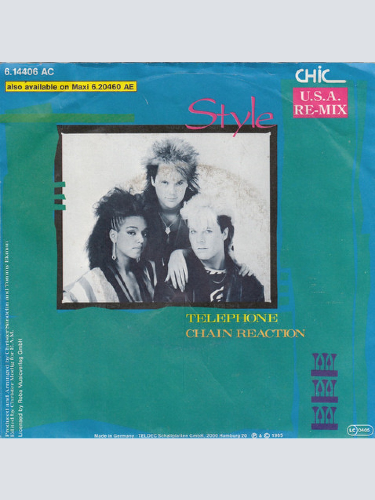 Vinyl / Style (4) - Telephone / Chain Reaction