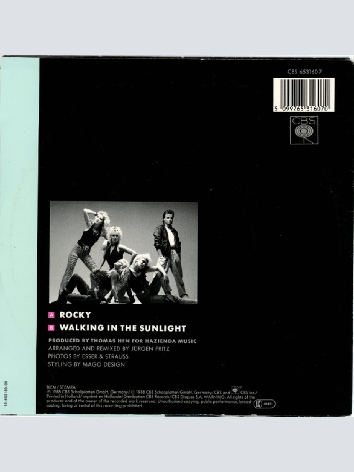 Vinyl / The Winners (4) - Rocky