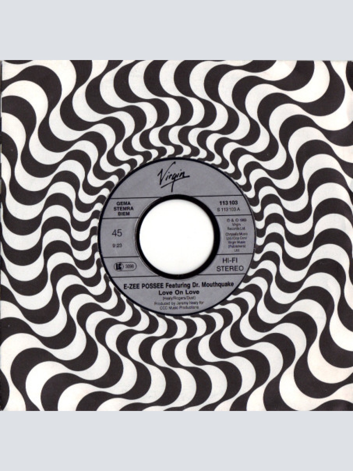 Vinyl / E-Zee Possee Featuring Dr. Mouthquake - Love On Love