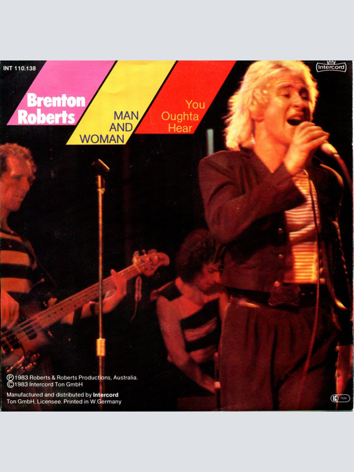 Vinyl / Brenton Roberts - Man And Woman