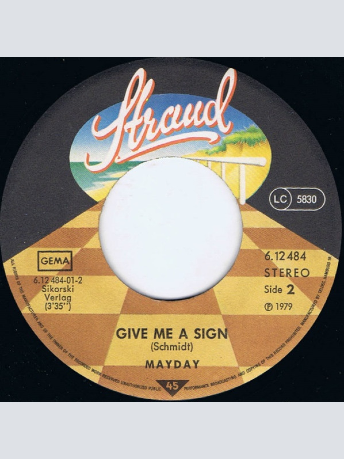 Vinyl / Mayday (12) - Long, Long, Way From Home