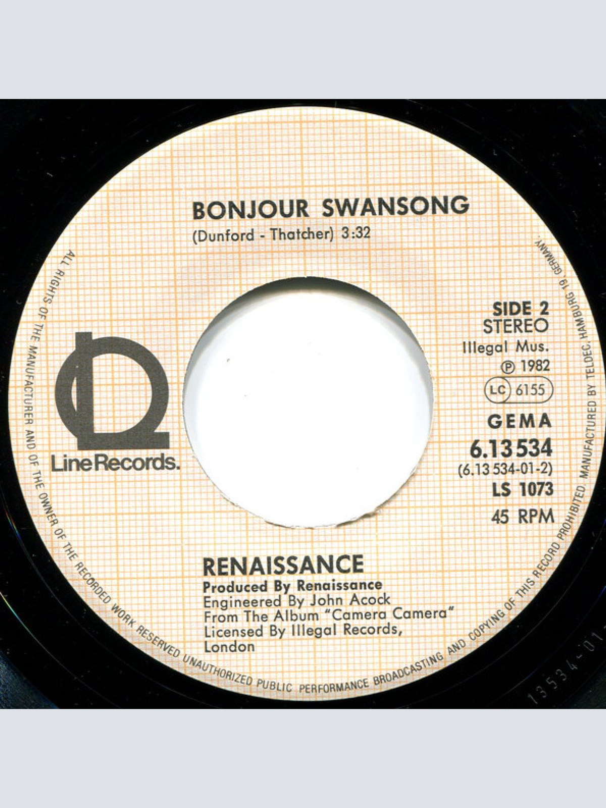 Vinyl / Renaissance (4) - Faeries (Living At The Bottom Of My Garden)