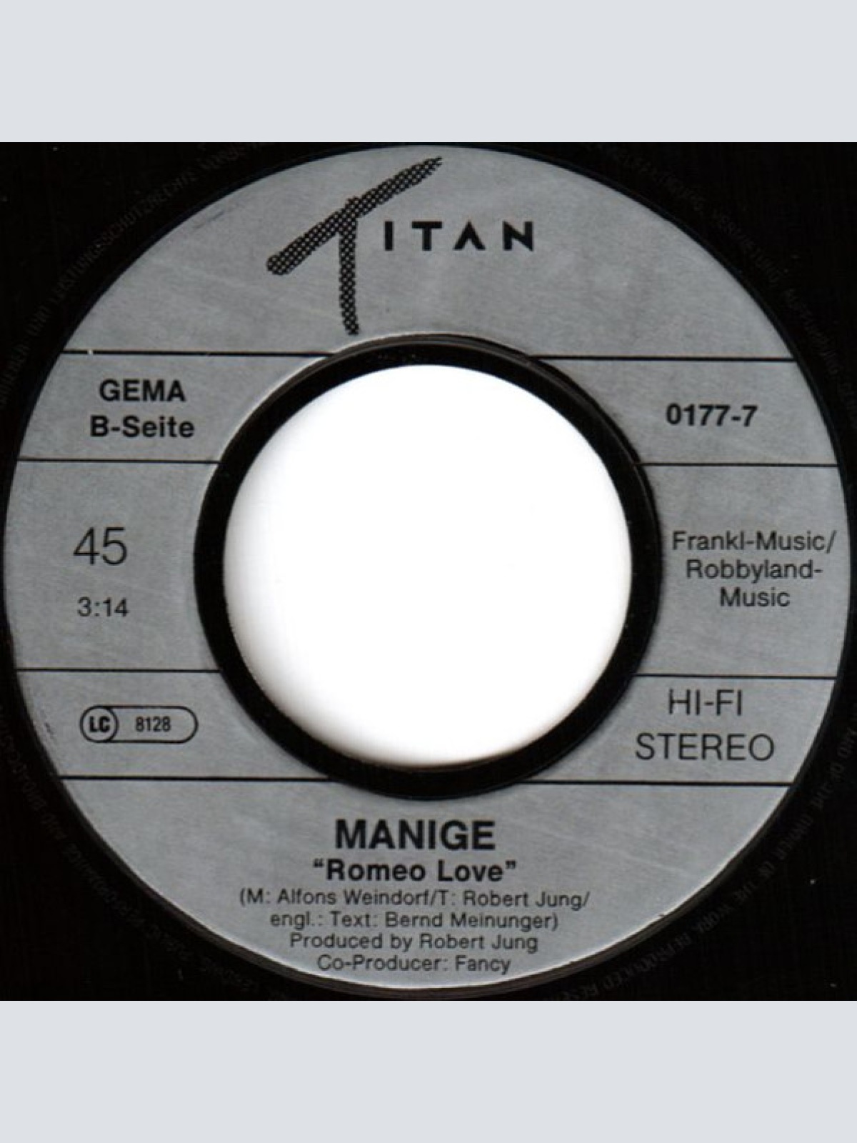 Vinyl / Manige - Two Of A Kind