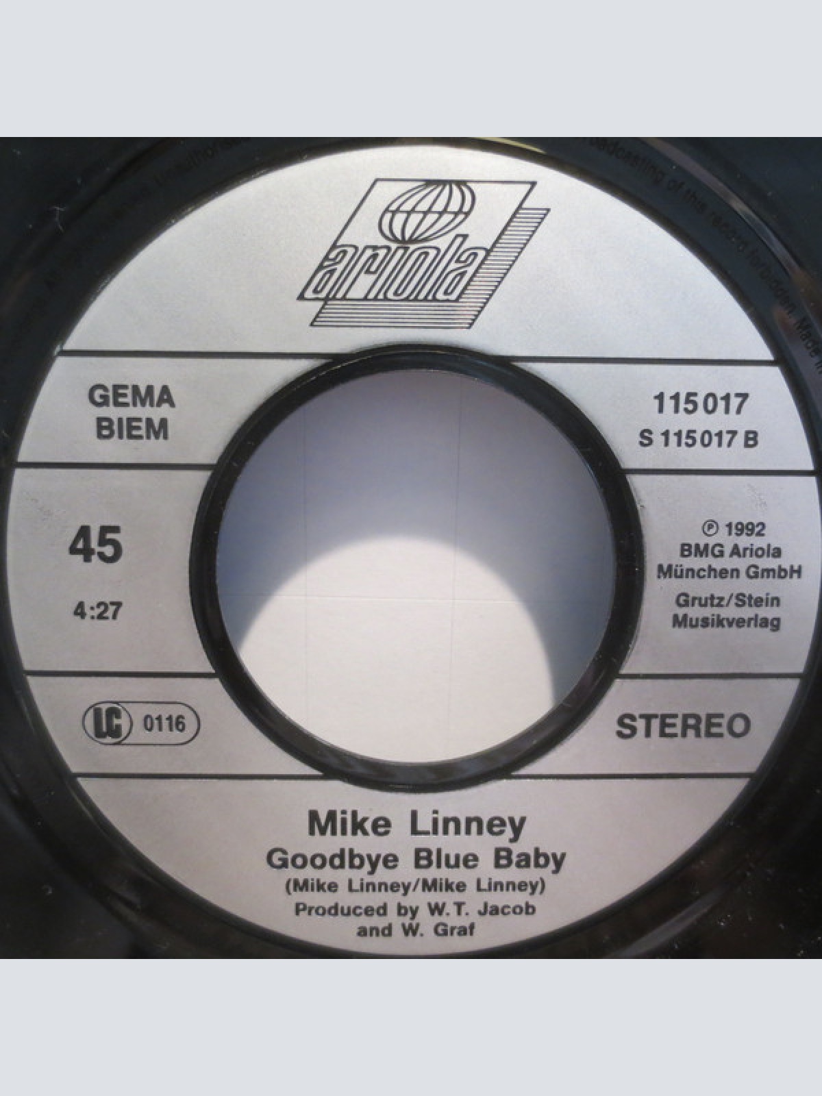 Vinyl / Mike Linney - Woman In Love